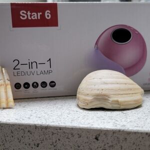 Star 6 2-in-1 LED/UV Lamp - Pink